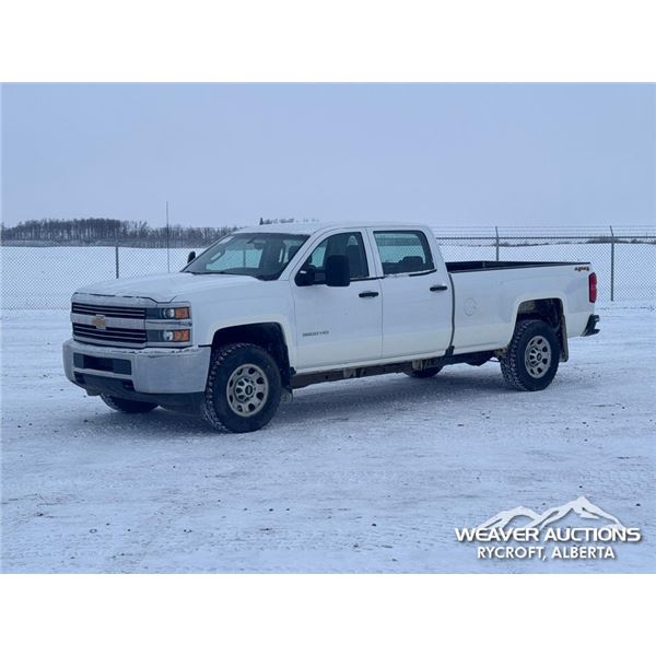 2018 CHEVROLET SILVERADO 3500 CREW CAB PICKUP