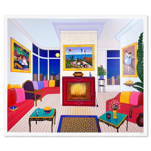 Interior with Three Masterpieces by Ledan, Fanch