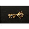 Image 1 : APPROX 14K LADIES RING SET WITH HEMATITE & WHITE STONES AND APPROX 14K LADIES RING SET WITH GARNET
