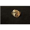 Image 1 : APPROX 14K LADIES FLORAL RING (2.4G)