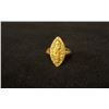 Image 1 : APPROX 10K LADIES GOLD NUGGET RING (5.7G)