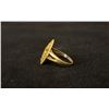 Image 2 : APPROX 10K LADIES GOLD NUGGET RING (5.7G)