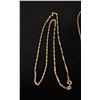Image 2 : TWO APPROX 10K CHAINS 19-21" (6.9G)