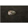 Image 2 : APPROX 10K LADIES RING SET WITH DIAMONDS AND TOURMALINE (3.6G)