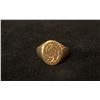 Image 1 : APPROX 10K MENS SIGNET RING (5.1G)