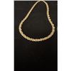 Image 2 : APPROX 10K NECKLACE (17") AND APPROX 10K BRACELET (7.25", 13.7G TOTAL)