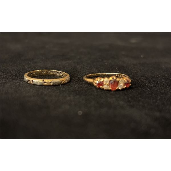MISC JEWELRY (3.4G GOLD CONTENT)
