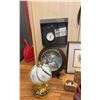 Image 2 : HOME DECOR AND MORE; VASES, SMALL TABLE LAMP, ORNAMENTS AND TRINKETS & FRAMED PICTURES