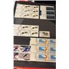 Image 2 : BINDER OF ASSORTED USA UNCIRCULATED STAMP SHEETS, UNCIRCULATED AND CIRCULATED STAMPS