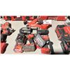 Image 1 : ASSORTED MILWAUKEE M18 CORDLESS POWER TOOLS INCLUDING: MILWAUKEE DRILL, MILWAUKEE IMPACT GUN,