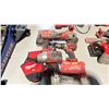 Image 1 : ASSORTED MILWAUKEE M18 CORDLESS POWER TOOLS INCLUDING: MILWAUKEE DRILL, 2 MILWAUKEE IMPACT GUNS,