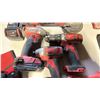 Image 2 : ASSORTED MILWAUKEE M18 CORDLESS POWER TOOLS INCLUDING: MILWAUKEE DRILL, 2 MILWAUKEE IMPACT GUNS,