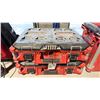 Image 1 : 2 MILWAUKEE PACKOUT PORTABLE TOOL BOXES & ASSORTED CONTENTS