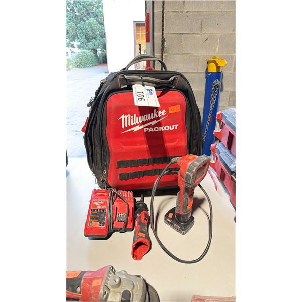 MILWAUKEE M12 CORDLESS PORTABLE INSPECTION SCOPE WITH BATTERY, MILWAUKEE CORDLESS SOLDERING IRON