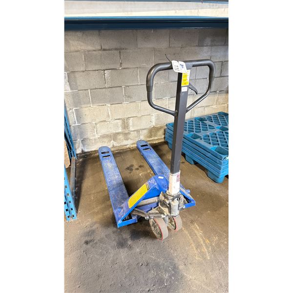 HJ BLUE 5500 LBS CAPACITY MOBILE INDUSTRIAL PALLET JACK