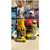 Image 2 : RYOBI ONE PLUS CORDLESS SCROLL TOOL WITH BATTERY, RYOBI ONE PLUS CORDLESS ANGLE GRINDER, DEWALT