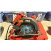Image 2 : SKIL ELECTRIC CIRCULAR SAW, MAKITA ELECTRIC INDUSTRIAL ANGLE GRINDER, & HEAVY DUTY JUMPER CABLES IN