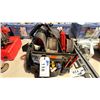 Image 2 : KUNY'S PORTABLE ELECTRICIANS TOOL BAG WITH BOSCH GPL3 PROFESSIONAL LASER LINE, & ASSORTED HAND TOOLS