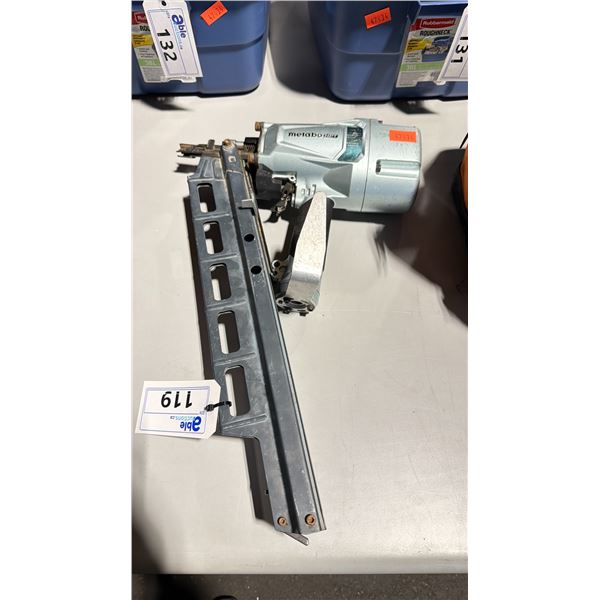 METABO HPT NR 83A5 3 1/4" PNEUMATIC INDUSTRIAL STRIP NAILER