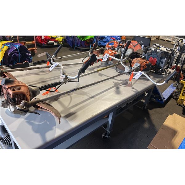 STIHL FS-240 GAS POWERED COMMERCIAL WEED EATER WITH TRIMMER BLADE