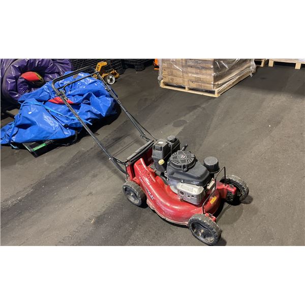 EXMARK RED COMMERCIAL GAS POWERED WALK BEHIND LAWN MOWER