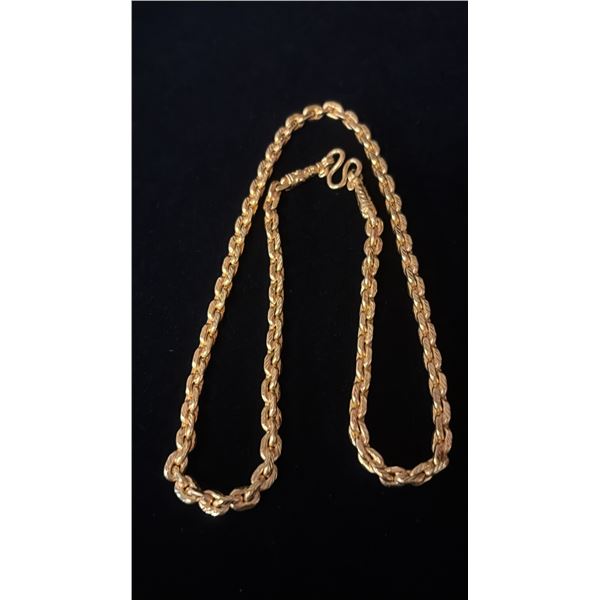 APPROX 20K THAI STYLE NECKLACE (29.7G)