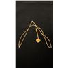 Image 1 : APPROX 14K STICKPIN SET WITH DIAMOND & APPROX 14K CHAIN (18", 2.5G)