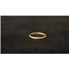 Image 1 : APPROX 14K LADIES WEDDING RING (1.3G)