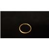 Image 2 : APPROX 14K LADIES WEDDING RING (1.3G)