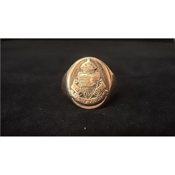 APPROX 10K MENS PINKY RING (4.7G)