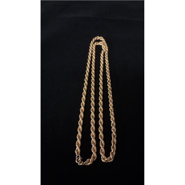 APPROX 10K ROPE CHAIN (30", 18.3G)