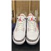 Image 3 : PAIR OF NIKE AIR JORDAN 3 RETRO "WHITE CEMENT REIMAGINED" SIZE M8 *AUTHENTICITY UNKNOWN*