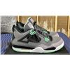 Image 4 : PAIR OF NIKE AIR JORDAN 4 RETRO "GREEN GLOW" SIZE M11.5 *AUTHENTICITY UNKNOWN*