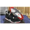 Image 1 : PAIR OF NIKE AIR JORDAN 4 RETRO "BRED" SIZE M12 *AUTHENTICITY UNKNOWN*