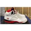 Image 4 : PAIR OF NIKE AIR JORDAN 5 RETRO "FIRE RED" SIZE M11.5 *AUTHENTICITY UNKNOWN*