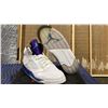 Image 1 : PAIR OF NIKE AIR JORDAN 5 RETRO "GRAPE" SIZE M12 *AUTHENTICITY UNKNOWN*