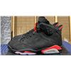 Image 2 : PAIR OF NIKE AIR JORDAN 6 RETRO "INFARED" SIZE M12 *AUTHENTICITY UNKNOWN*