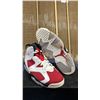 Image 1 : PAIR OF NIKE AIR JORDAN 6 RETRO "CARMINE" SIZE M12 *AUTHENTICITY UNKNOWN*