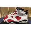 Image 2 : PAIR OF NIKE AIR JORDAN 6 RETRO "CARMINE" SIZE M12 *AUTHENTICITY UNKNOWN*