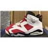 Image 2 : PAIR OF NIKE AIR JORDAN 6 RETRO "CARMINE" SIZE M12 *AUTHENTICITY UNKNOWN*