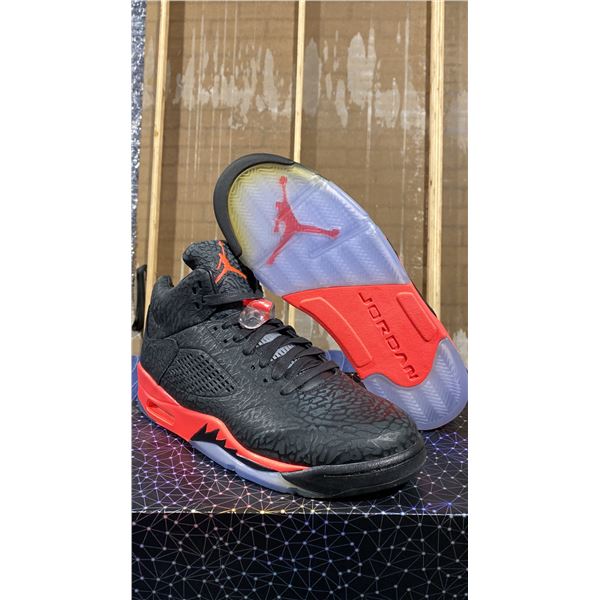 PAIR OF NIKE AIR JORDAN 5 RETRO 3LAB5 "INFARED" SIZE M10.5 *AUTHENTICITY UNKNOWN*