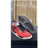 Image 1 : PAIR OF NIKE AIR JORDAN 4 RETRO "TORO BRAVO" SIZE M9.5 *AUTHENTICITY UNKNOWN*