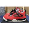 Image 2 : PAIR OF NIKE AIR JORDAN 4 RETRO "TORO BRAVO" SIZE M9.5 *AUTHENTICITY UNKNOWN*