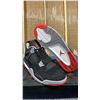 Image 1 : PAIR OF NIKE AIR JORDAN 4 RETRO "BRED" SIZE M13 *AUTHENTICITY UNKNOWN*