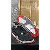 Image 1 : PAIR OF NIKE AIR JORDAN 4 RETRO "BRED" SIZE M12 *AUTHENTICITY UNKNOWN*