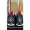Image 5 : PAIR OF NIKE AIR JORDAN 4 RETRO "BRED" SIZE M12 *AUTHENTICITY UNKNOWN*