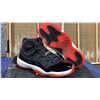 Image 1 : PAIR OF NIKE AIR JORDAN 11 RETRO "BRED" SIZE M8.5 *AUTHENTICITY UNKNOWN*