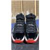Image 3 : PAIR OF NIKE AIR JORDAN 11 RETRO "BRED" SIZE M8.5 *AUTHENTICITY UNKNOWN*
