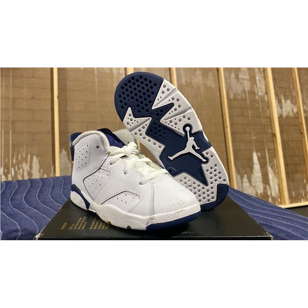 PAIR OF NIKE AIR JORDAN 6 RETRO (TD) SIZE C9 KIDS SHOES *AUTHENTICITY UNKNOWN*