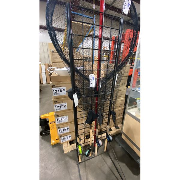 TROPHY XL TCS590CCENTERPIN/MOOCHING ROD WITH DRAGONFLY DV3R-56 VENTURE 3 FLY REEL 5/6 DIE CAST